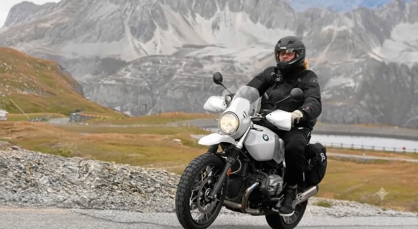 Motorradtour der Volkers Fahrschule in den Bergen